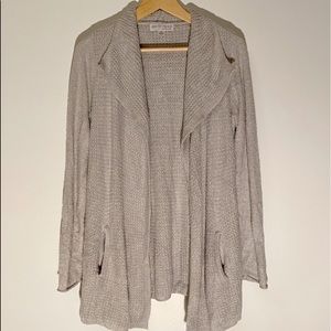 Barefoot Dreams Cozy Chic Lite Coastal Cardigan, M